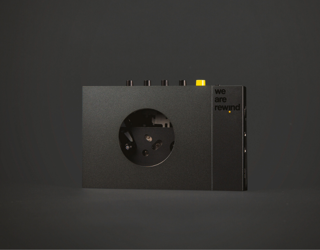 We Are Rewind, Tragbarer Kassettenspieler mit Bluetooth, Keith